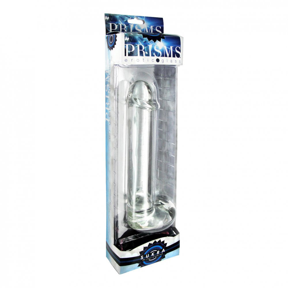 Sukra Glass Dildo 8 Inch By XR Brands