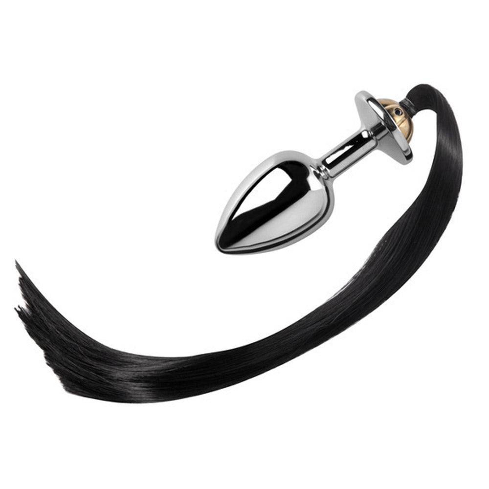 Horse Tail Stainless Steel Anal Plug
