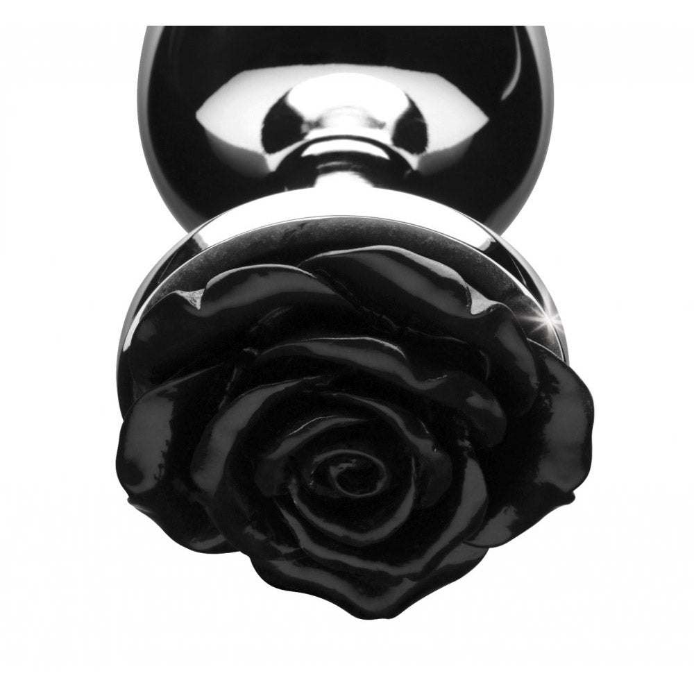Black Rose Anal Plug
