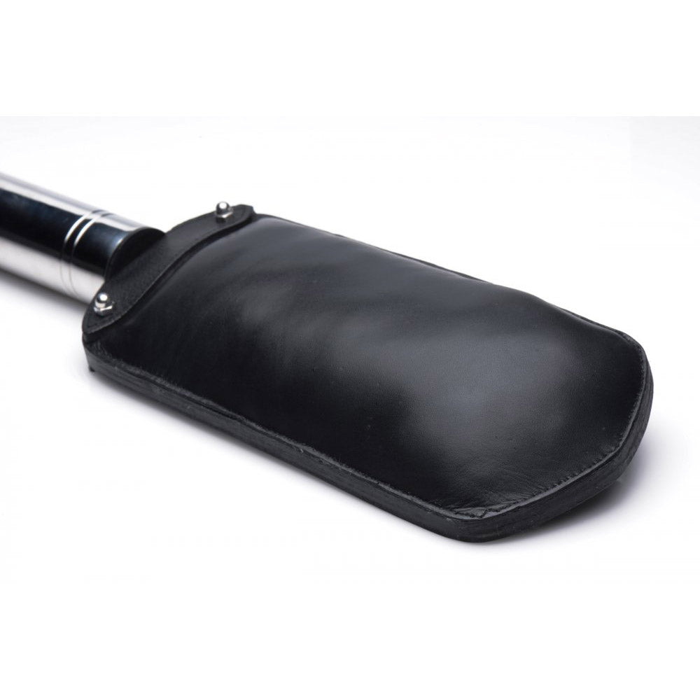 Leather BDSM Spanking Padded Paddle