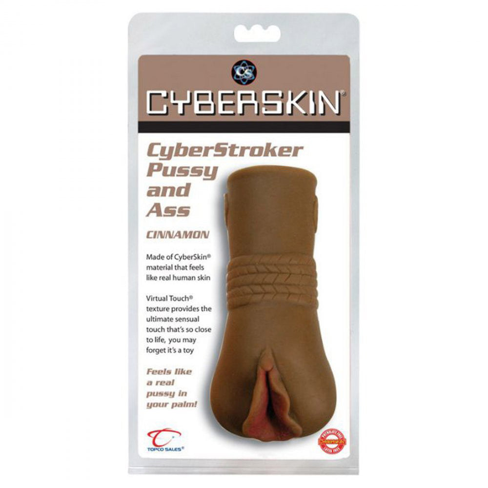 TLC CyberSkin CyberStroker Cinnamon Pussy and Ass