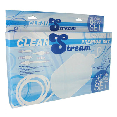 CleanStream Premium Silicone Enema Set