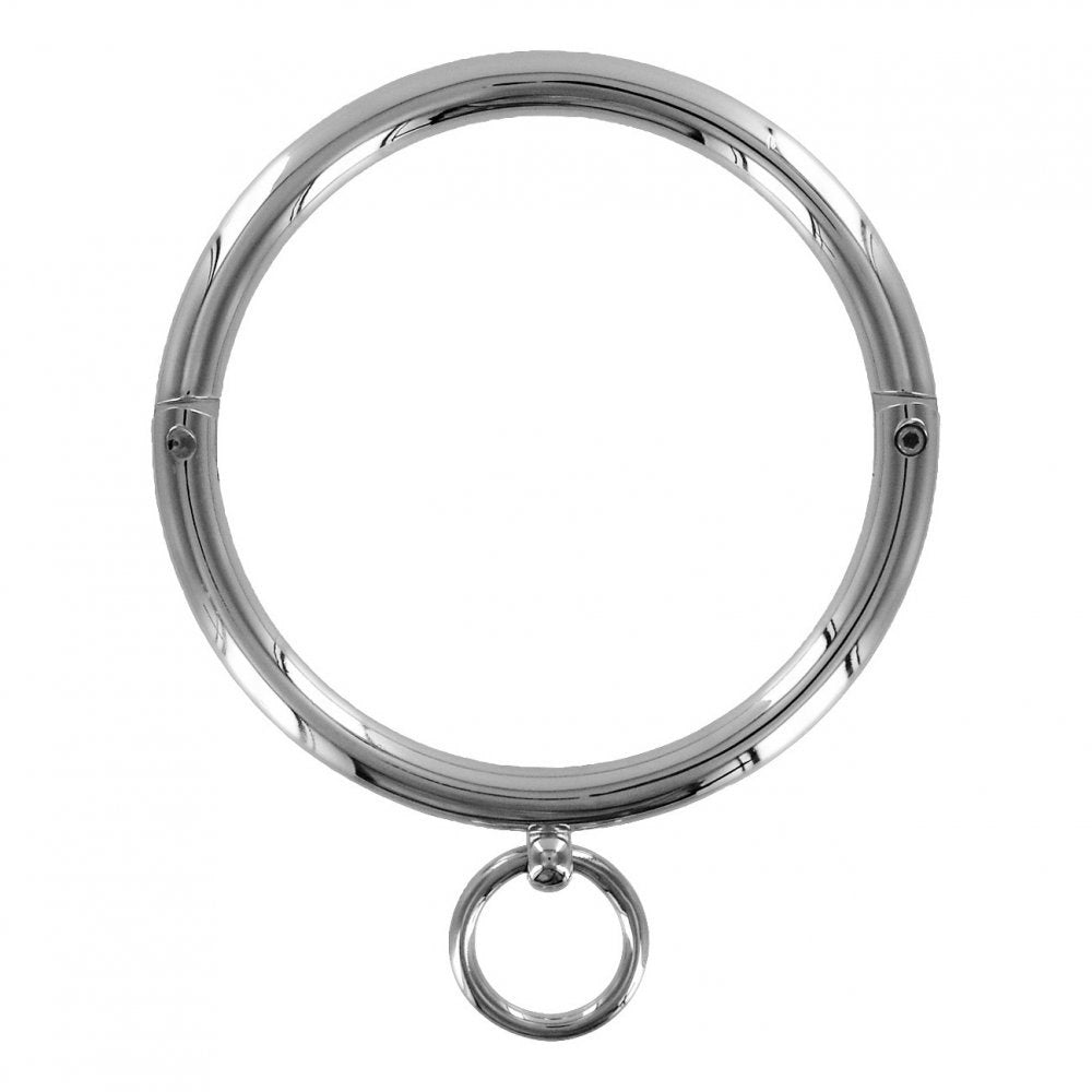 Ladies Rolled Steel Collar with Ring