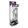 Devi Glass Butt Plug With Ring Handle By XR Brands