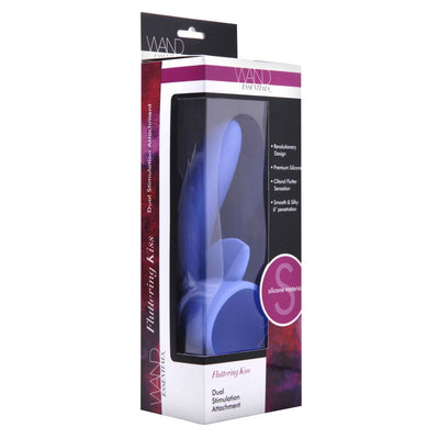 Fluttering Kiss Dual Stimulation Silicone Wand Attachment