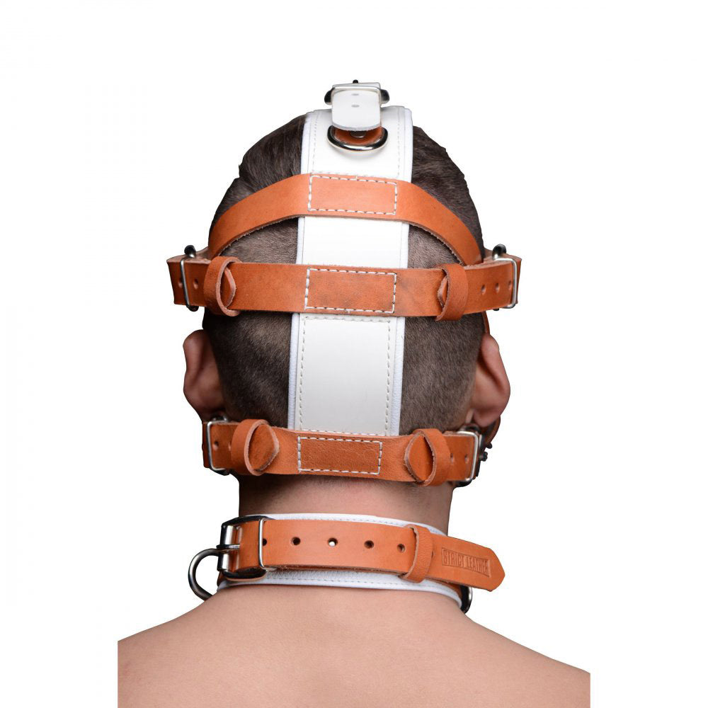 Hospital Style BDSM Leather Muzzle