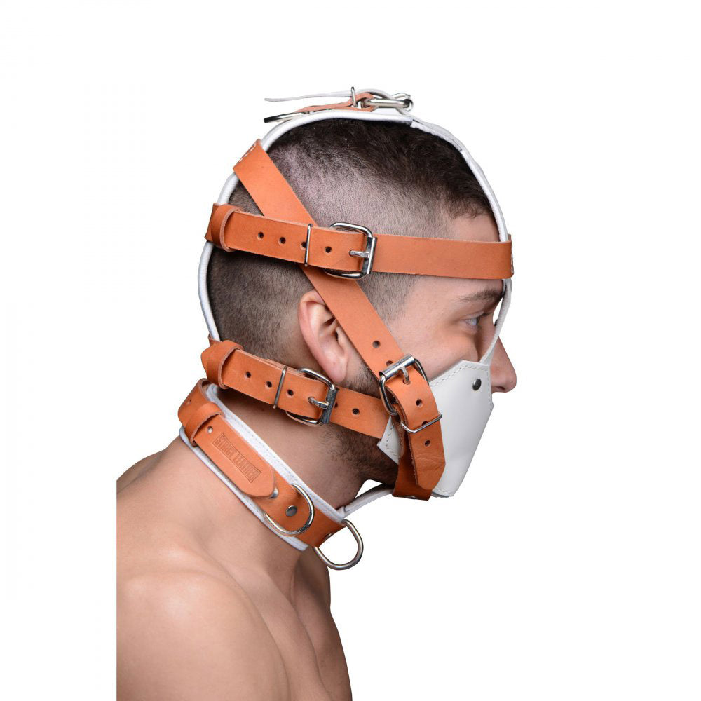 Hospital Style BDSM Leather Muzzle