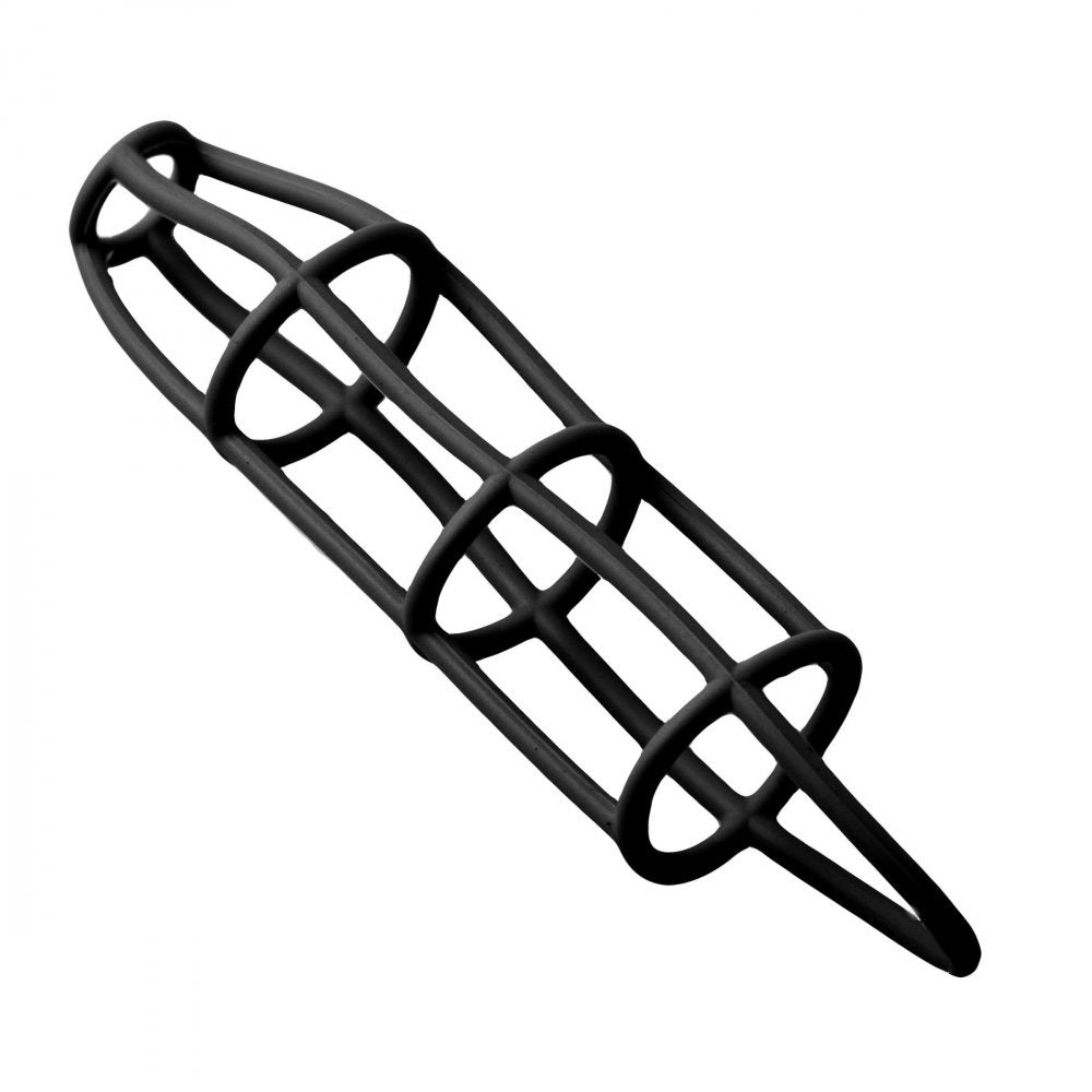 Silicone Cock Cage Texture Sleeve
