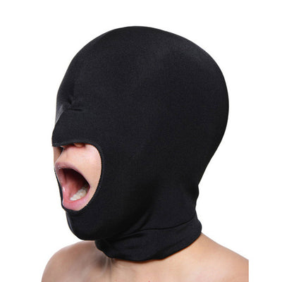 Blow Hole Open Mouth Spandex Hood