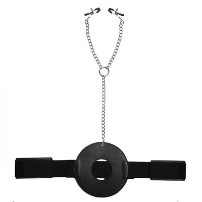 Detained Restraint System with Nipple Clamps