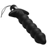 Wireless Black Vibrating Anal Beads with Remote