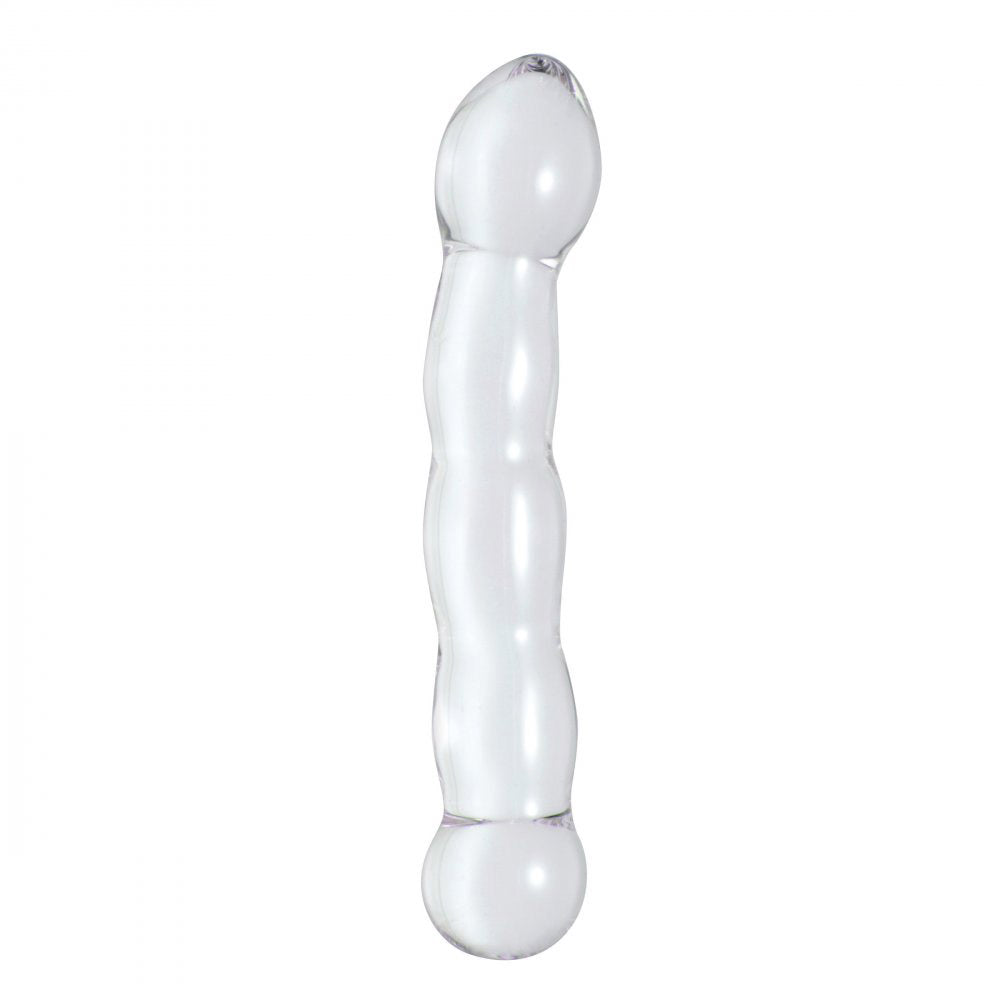 Petite Crystal Glass Dildo Double-Sided By XR Brands