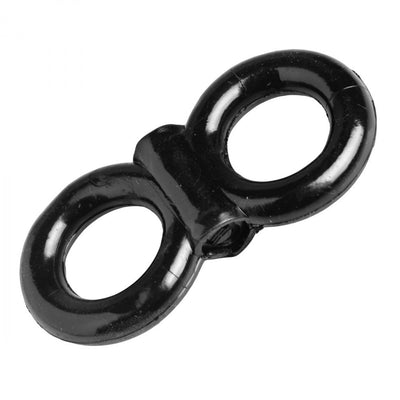 Vibrating Double Cock and Ball Ring
