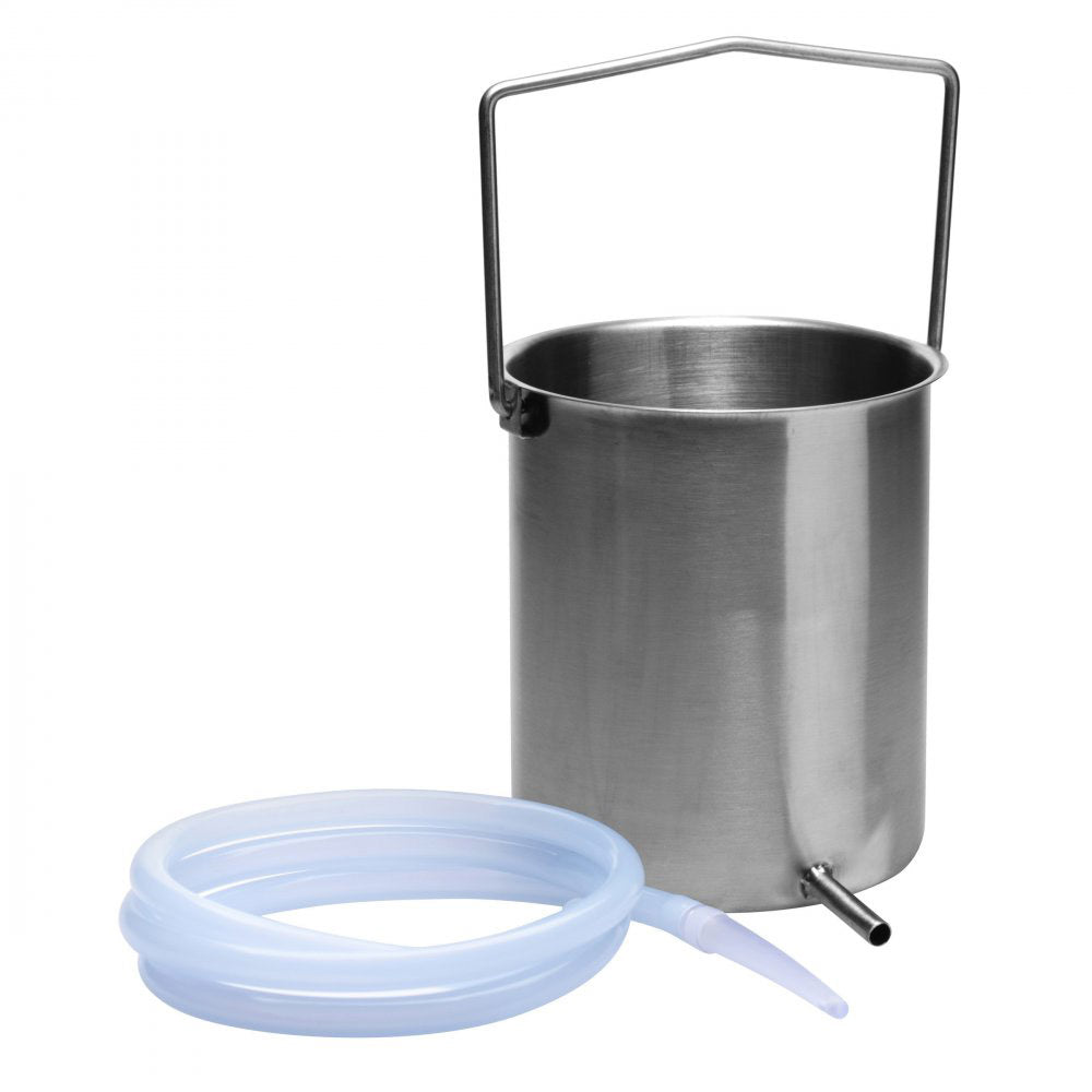 CleanStream Premium Enema Bucket Kit with Silicone Hose