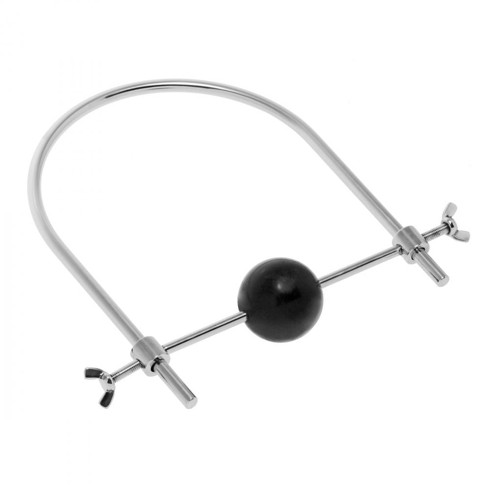 Adjustable Stainless Steel Ball Gag Head Harness