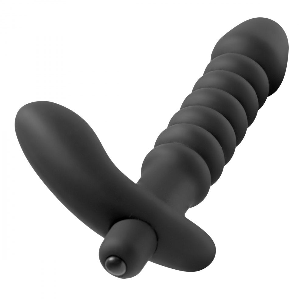 Quest Ribbed Silicone Prostate Vibe