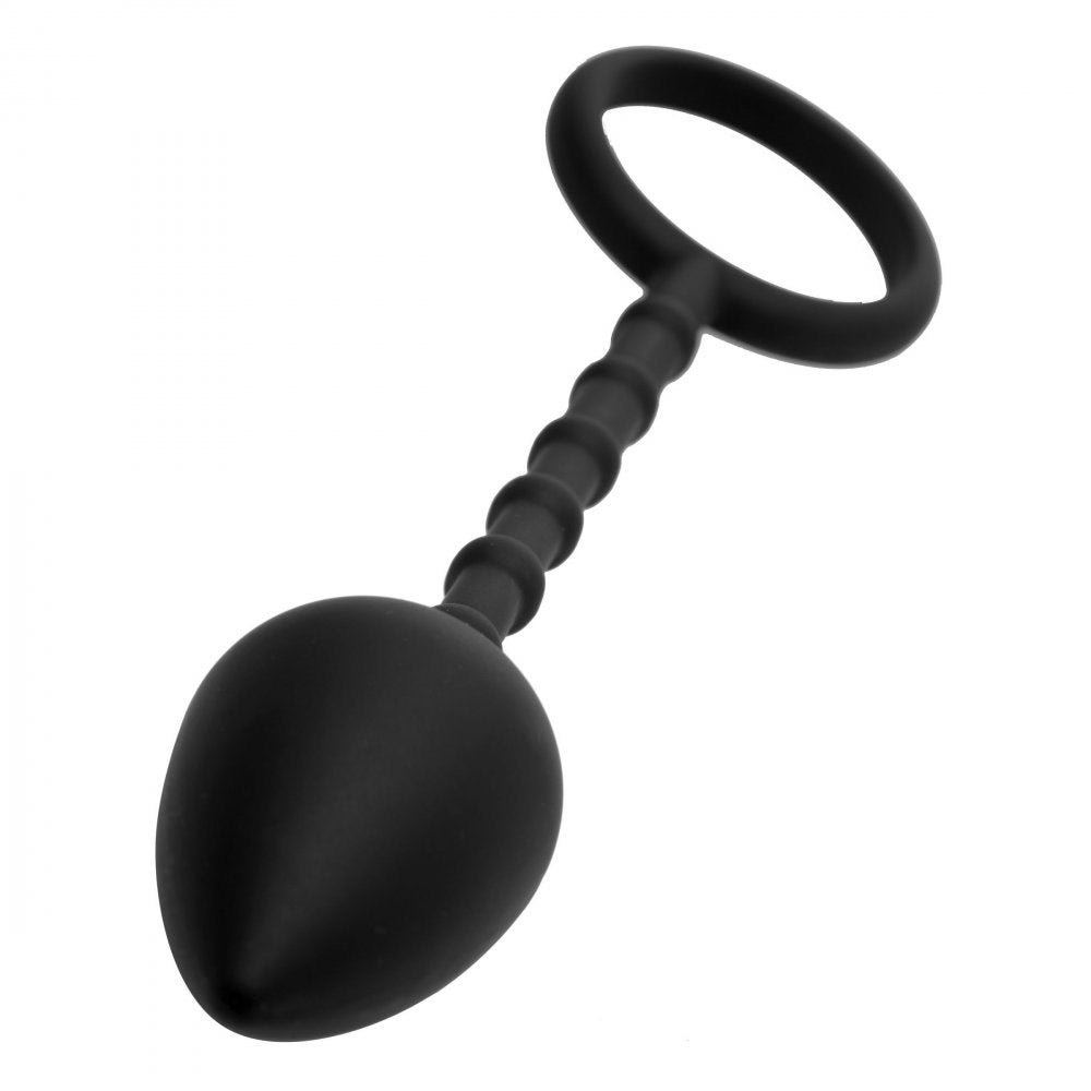 Imbed Silicone Anal Plug and Cock Ring