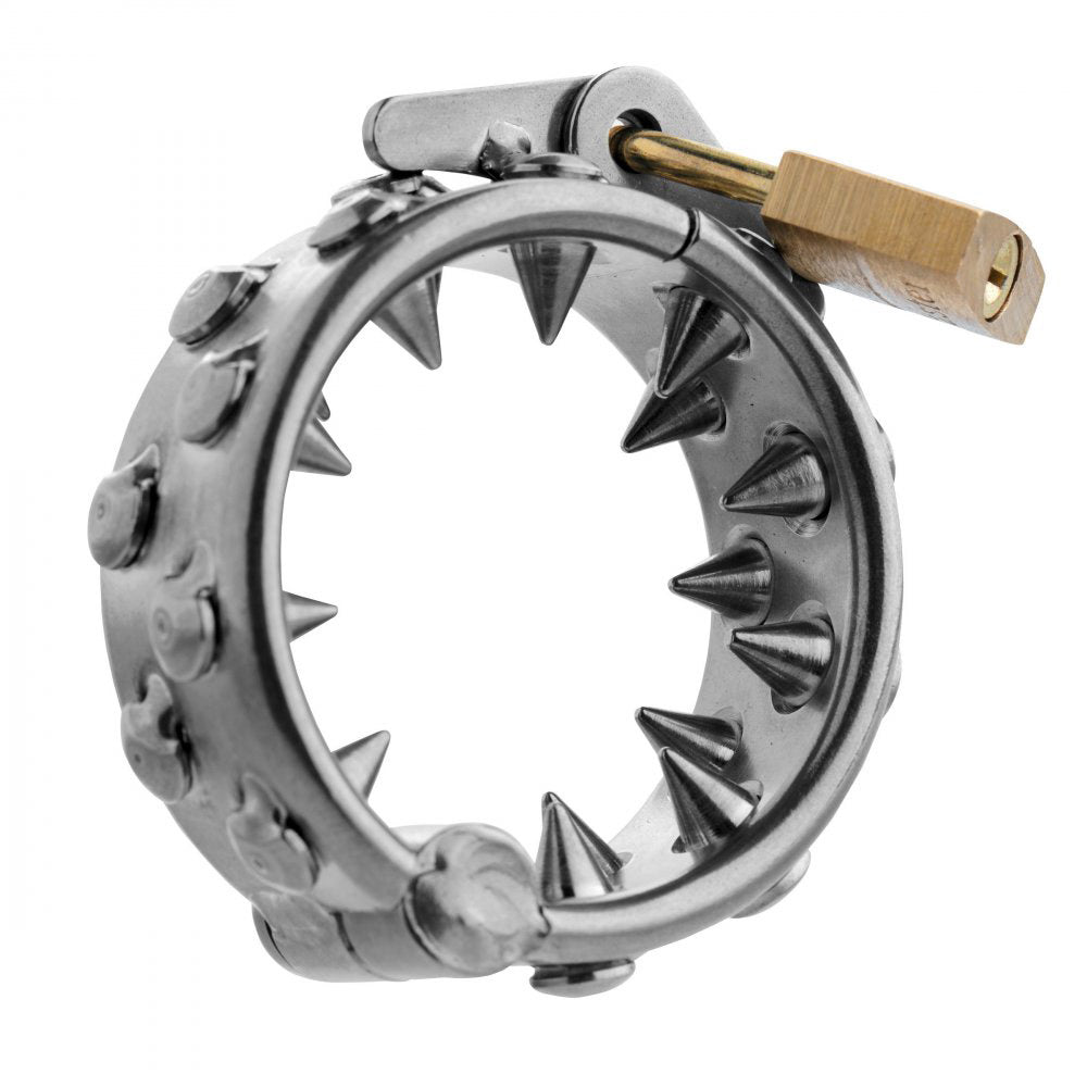 Impaler Locking CBT Ring with Spikes RossCo Sex Shop Free 2 Day Shipping