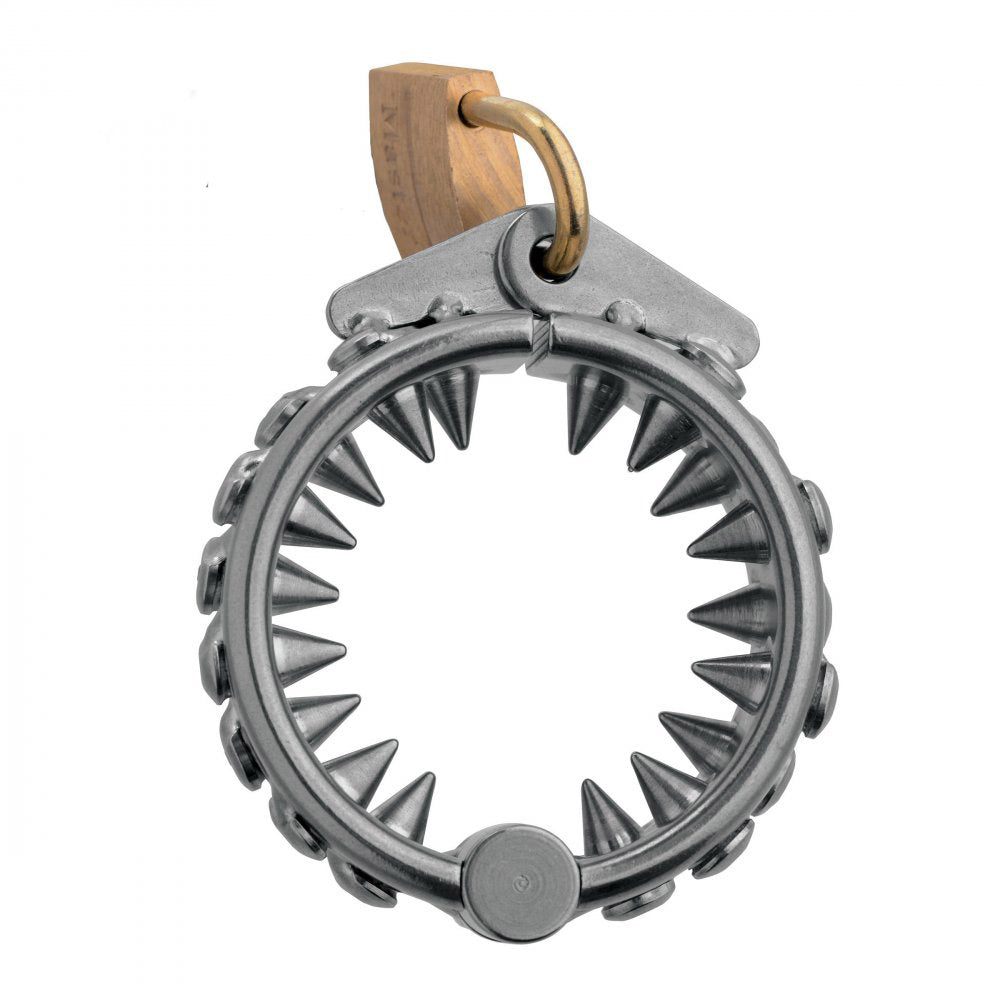 Impaler Locking CBT Ring with Spikes