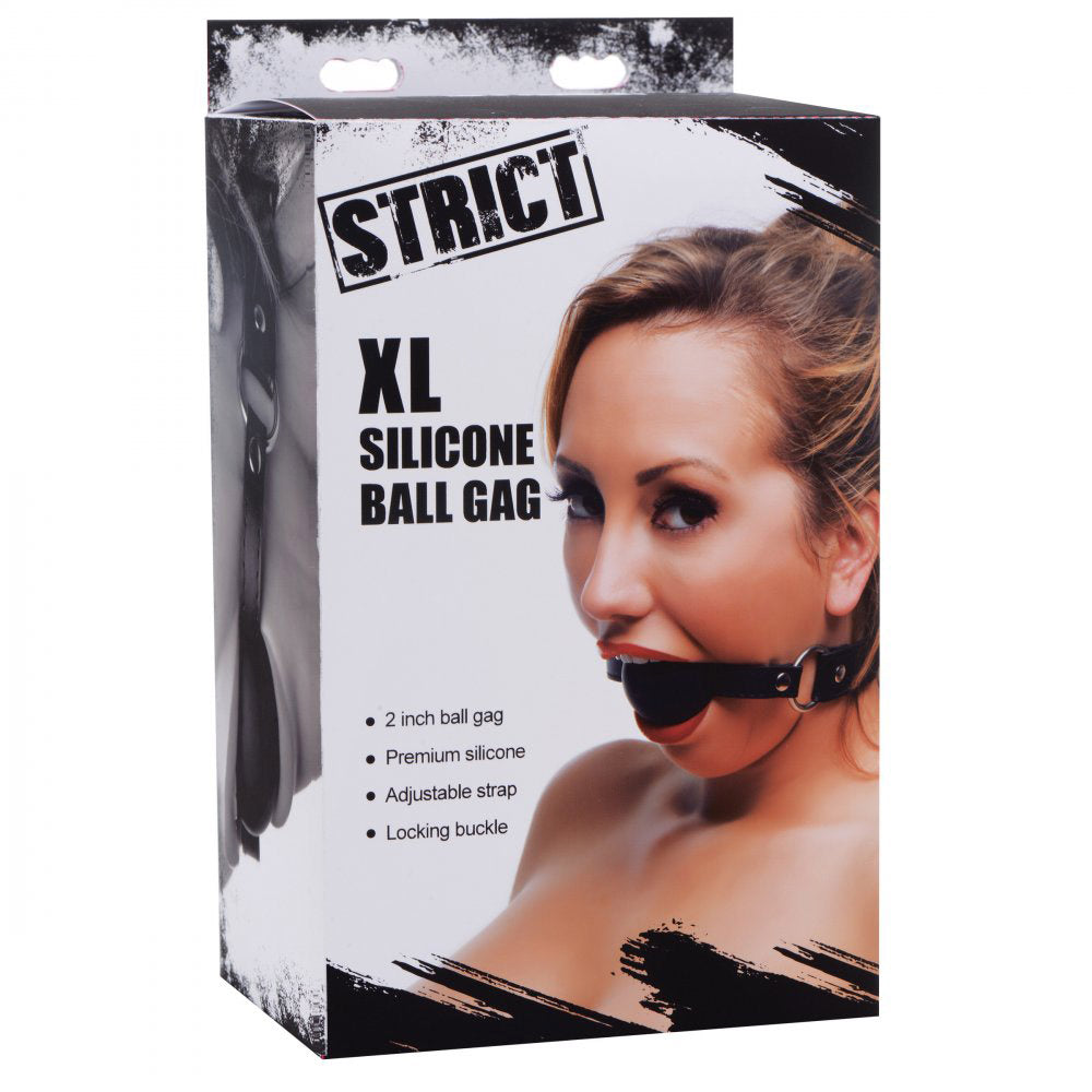 XL 2" Silicone Ball Gag