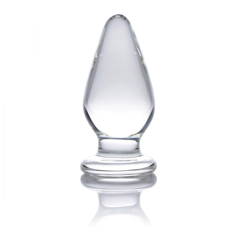 Ember Glass Butt Plug Weighted By XR Brands