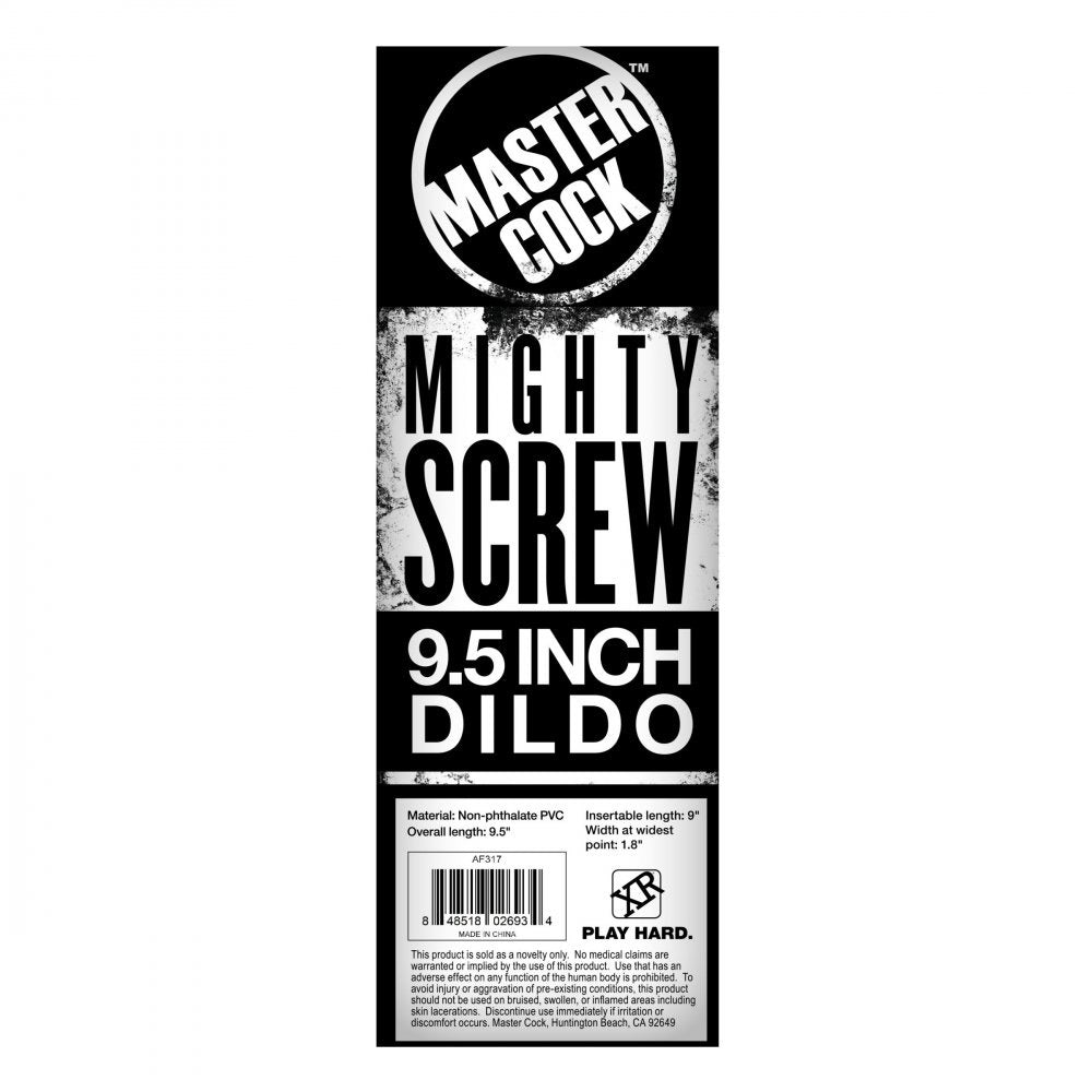 Mighty Screw 9.5" Dildo