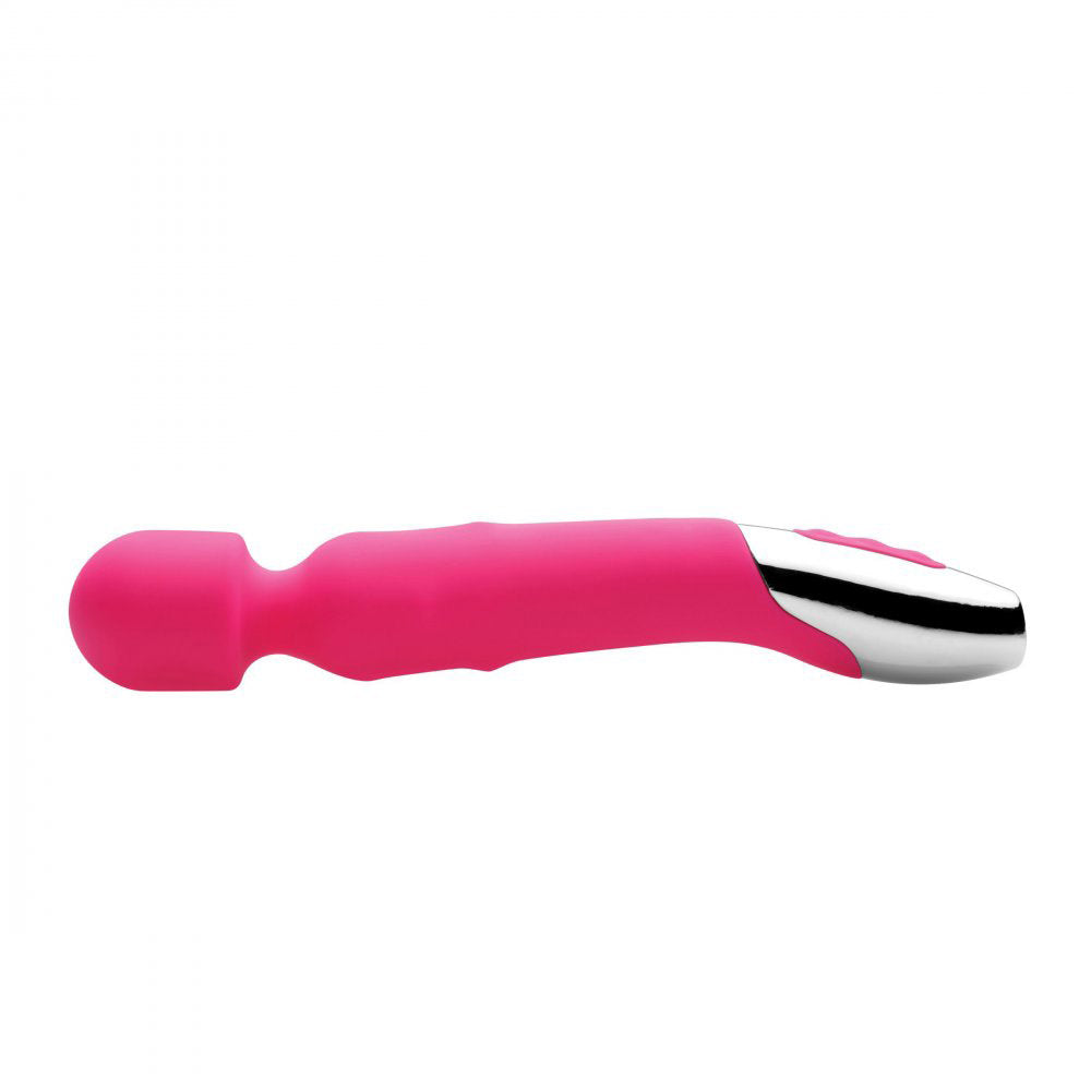 Empowered 10x Rotating Silicone Wand with Massage Beads
