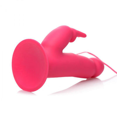 Head Spin Pink Dancing Silicone Rabbit Vibe