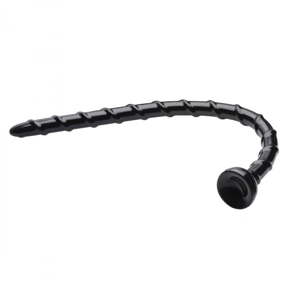 Hosed 18&quot; Swirl Thin Anal Snake