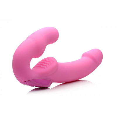 Urge Silicone Strapless Strap On With Remote