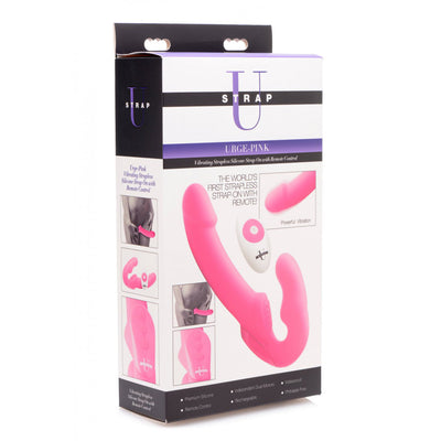 Urge Silicone Strapless Strap On With Remote