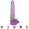 Ice Stick Realistic Suction Cup Dildo With Balls