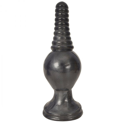 The King Ribbed Butt Plug By CurveToys
