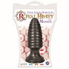 The Marshal Ribbed Butt Plug By CurveToys