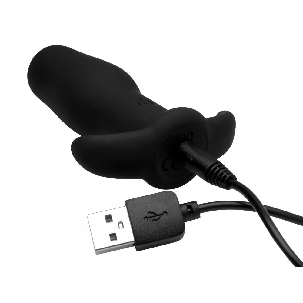 Silicone Anal Plug with Remote Control