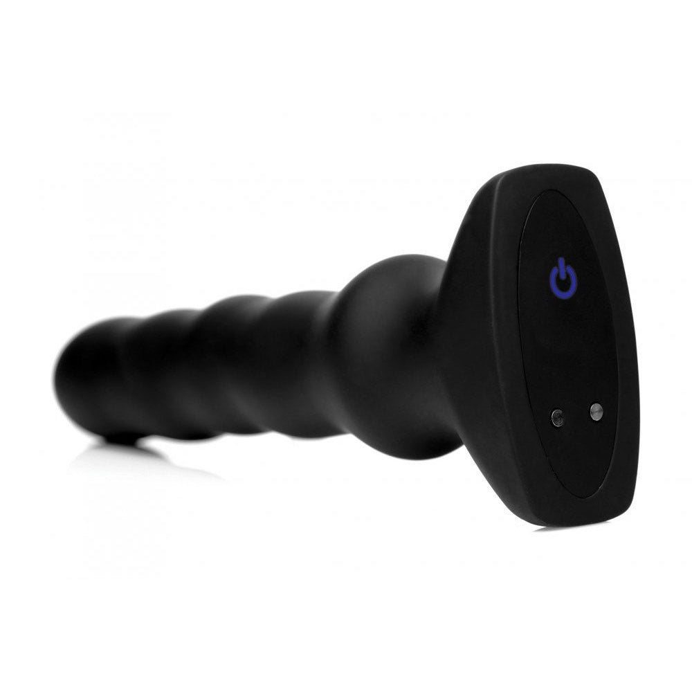 Silicone Vibrating and Squirming Plug with Remote Control