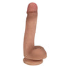 Easy Riders 7" Dual Density Dildo With Balls