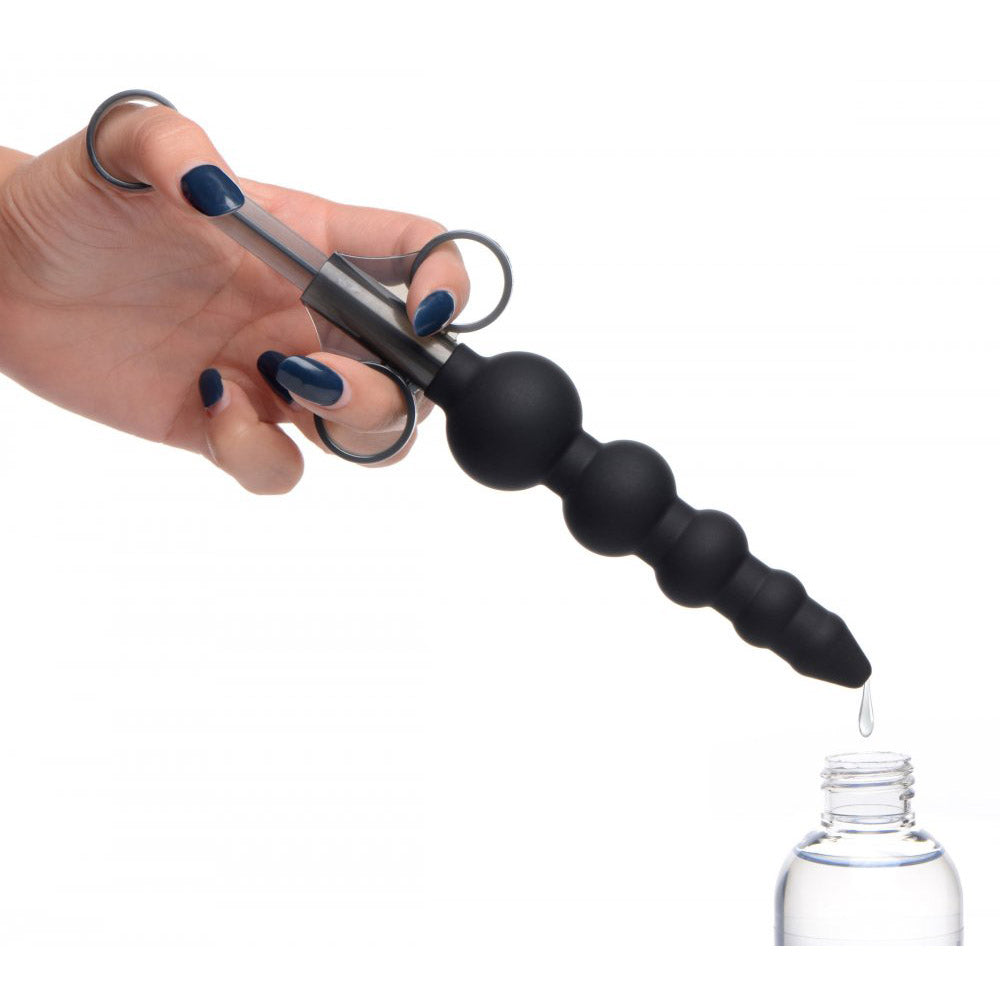 Silicone Graduated Beads Lubricant Launcher