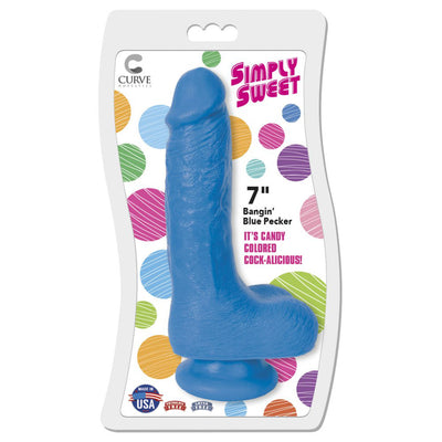 Bangin Pecker Realistic Dildo With Suction Cup By CurveToys