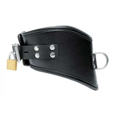 Isabella Sinclaire Leather Posture Collar with Leash