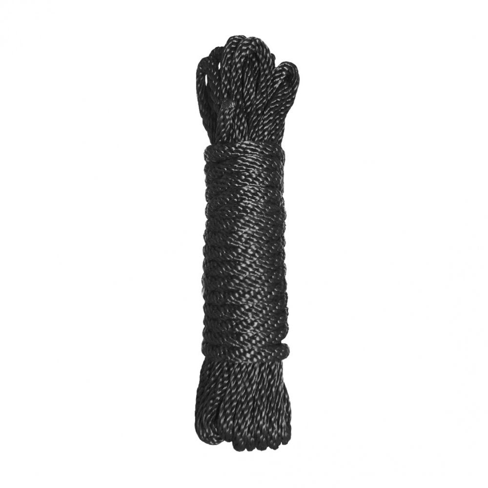Black Nylon Bondage Rope