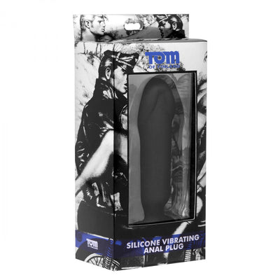 Tom of Finland Silicone Vibrating Anal Plug