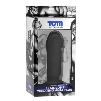 Tom of Finland XL Silicone Vibrating Anal Plug