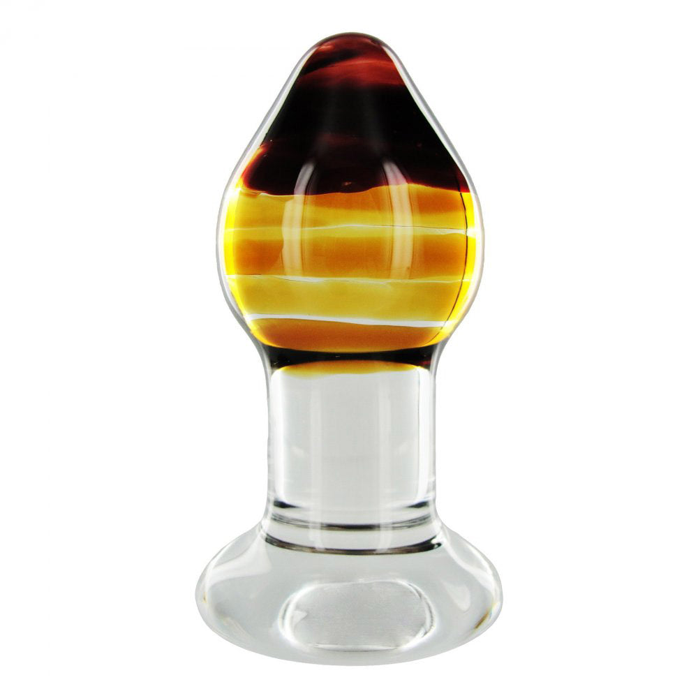Agni Glass Butt Plug By XR Brands